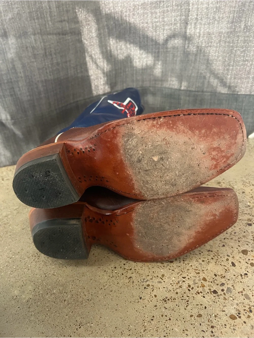 Women’s Justin Western Cowboy Boots - Don't Mess With Texas - Picture 4 of 4